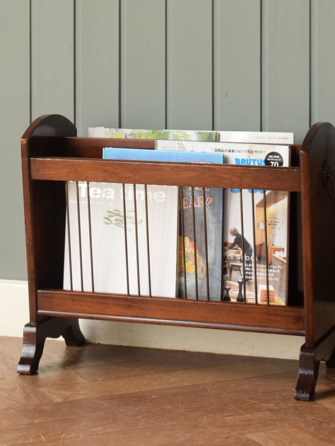 おしゃれなマガジンラックの収納量