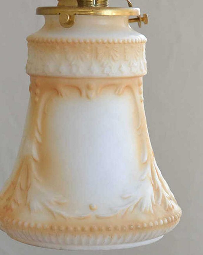 ペンダントライト　照明・ライティング　ギリシャ彫刻のようなアンティークペンダントライト（コード・シャンデリア電球・ギャラリーA付き）。。(m-1977-z)