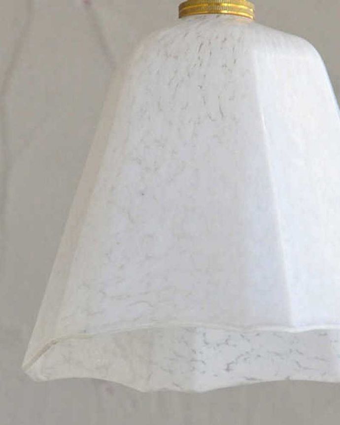 アンティークガラスのシェード