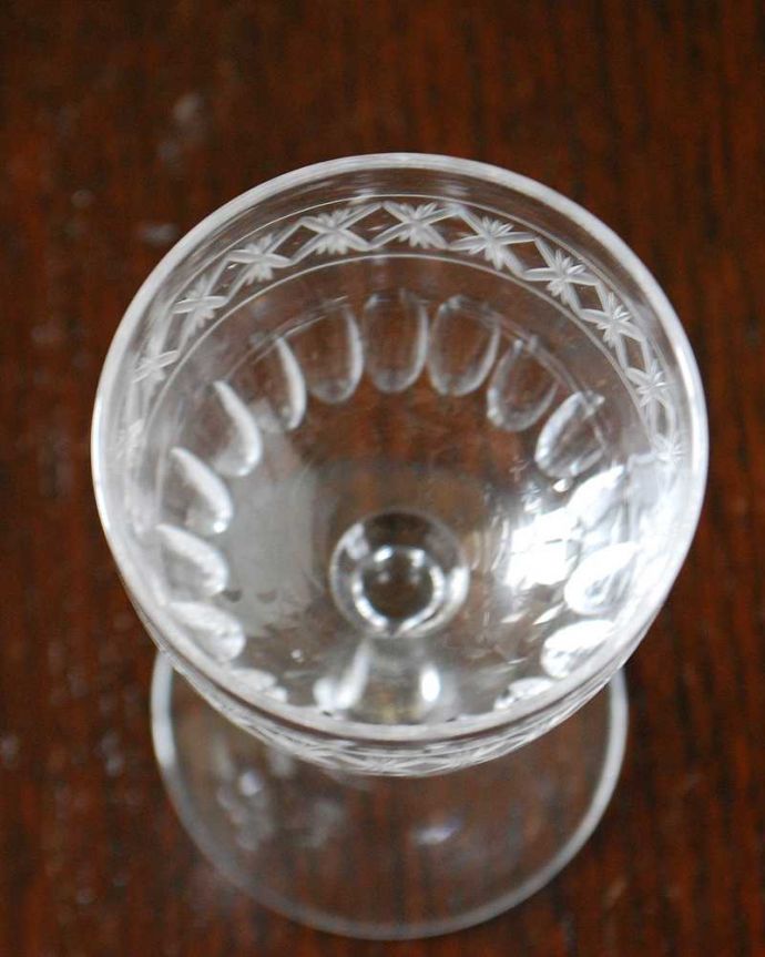 アンティークのガラス雑貨