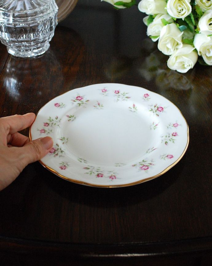 アンティーク 陶磁器の雑貨　アンティーク雑貨　ダッチェス プレート　飾って使って楽しむアンティーク実用的に一番使いやすいサイズ。(m-4215-z)