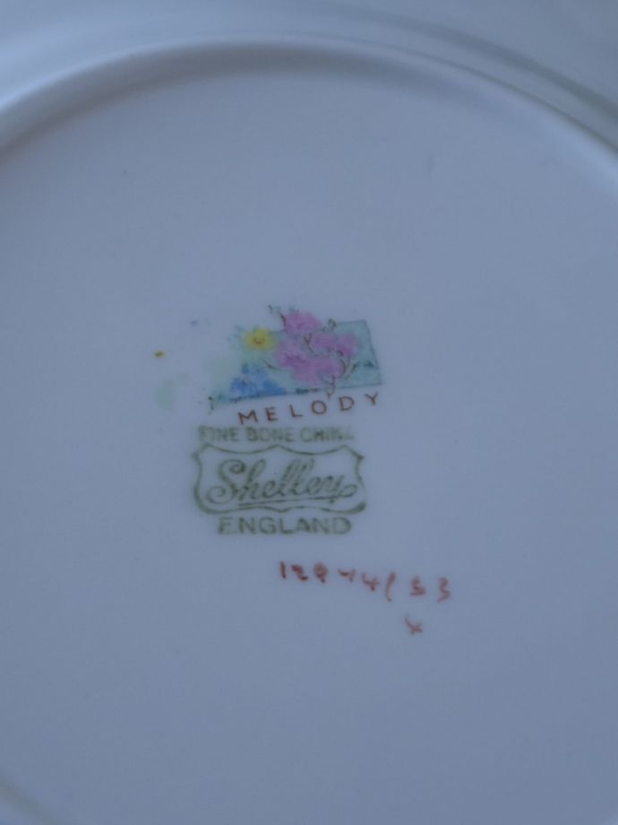 シェリーのバックスタンプ