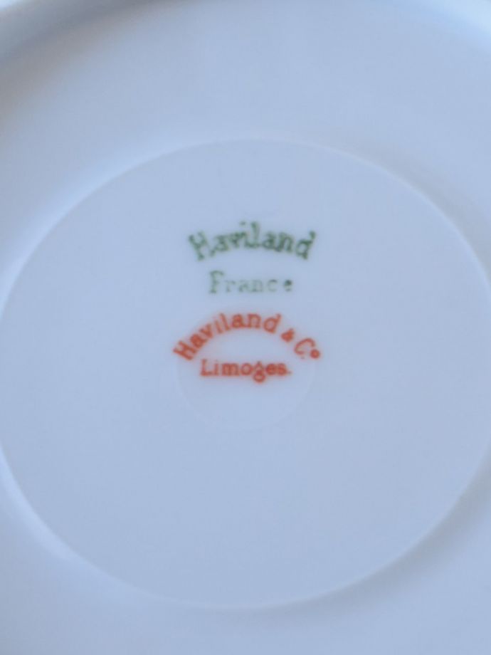 リモージュ、アビランドのバックスタンプ