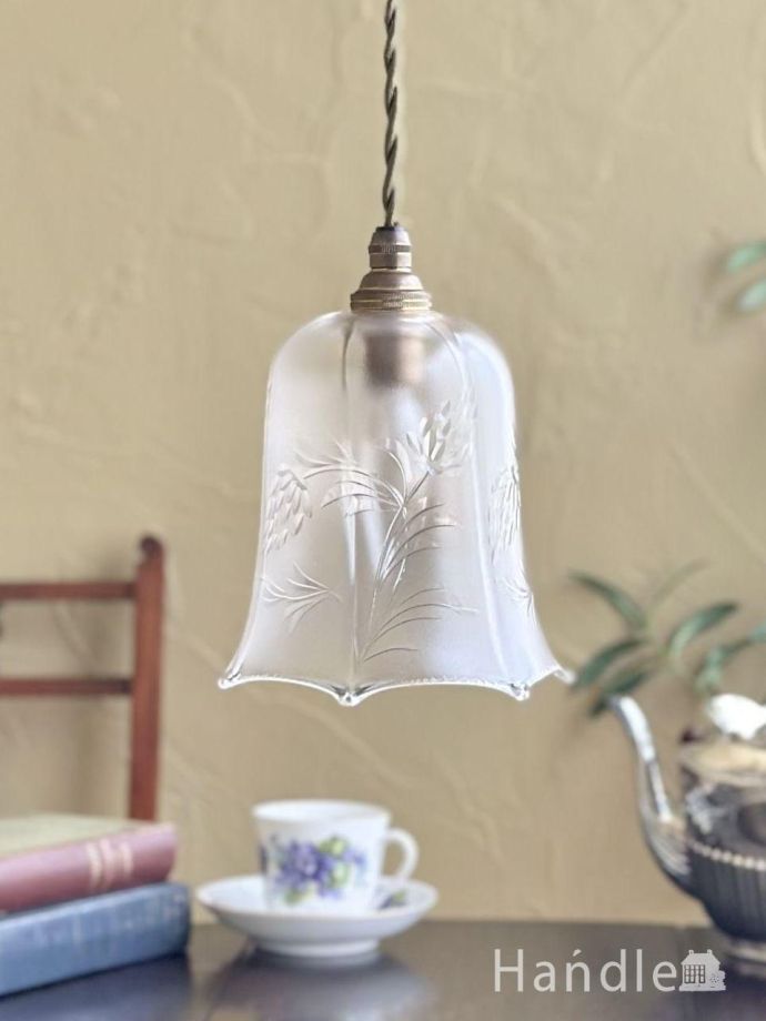 アンティークの照明、ペンダントライト