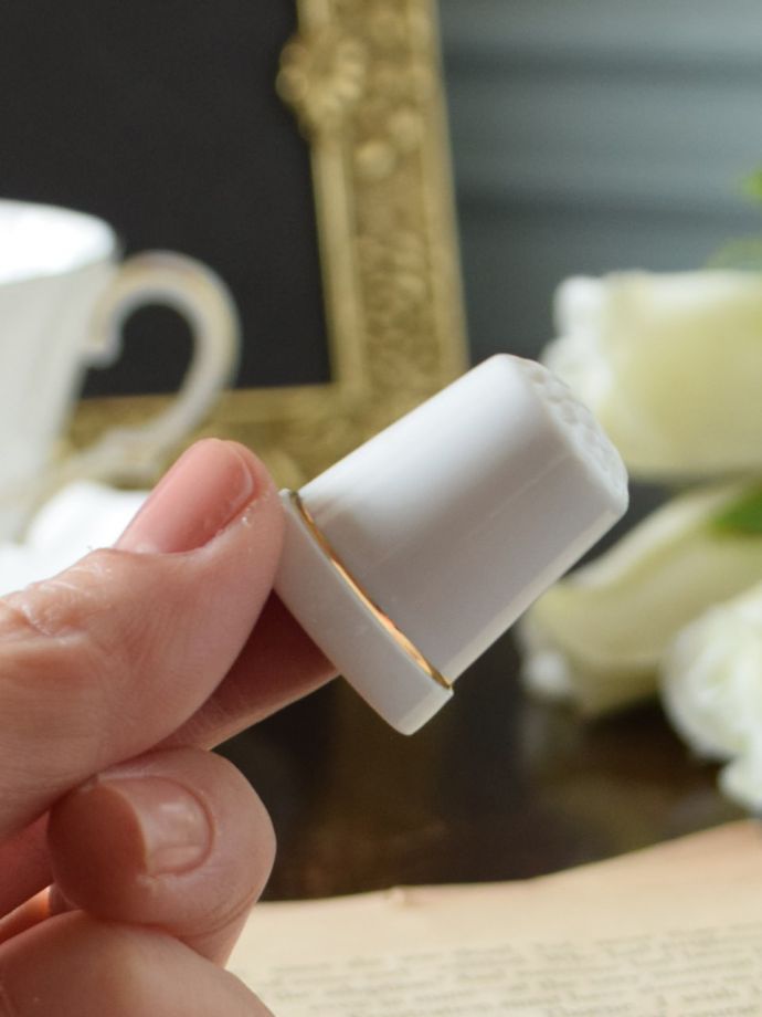 英国アンティークのおしゃれなシンブル