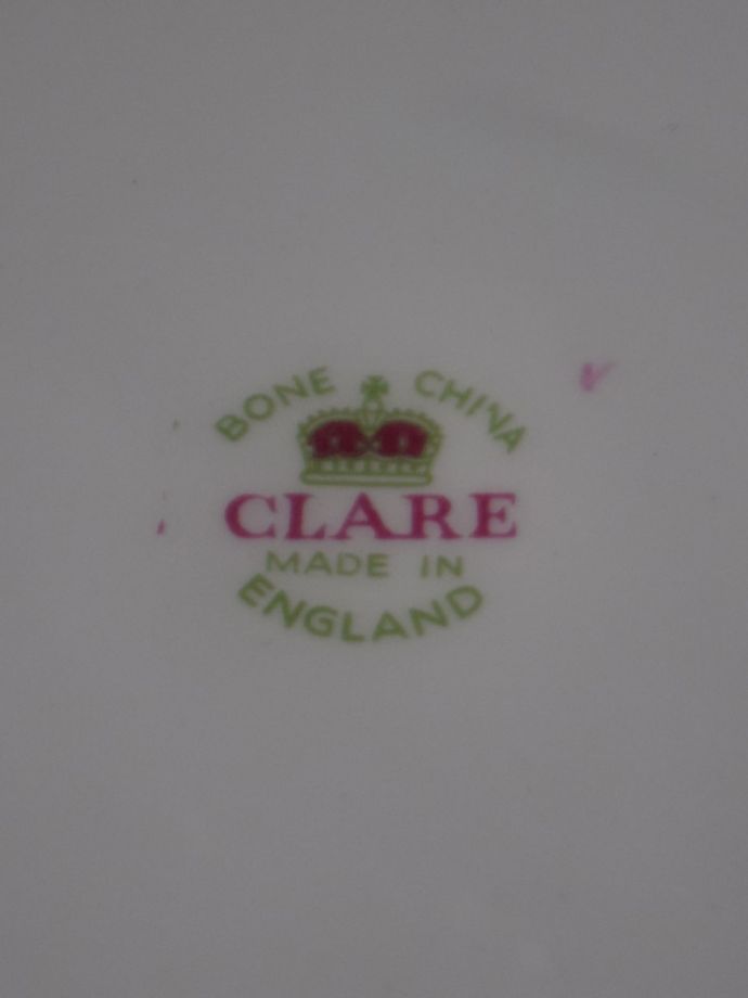 Clareのバックスタンプ