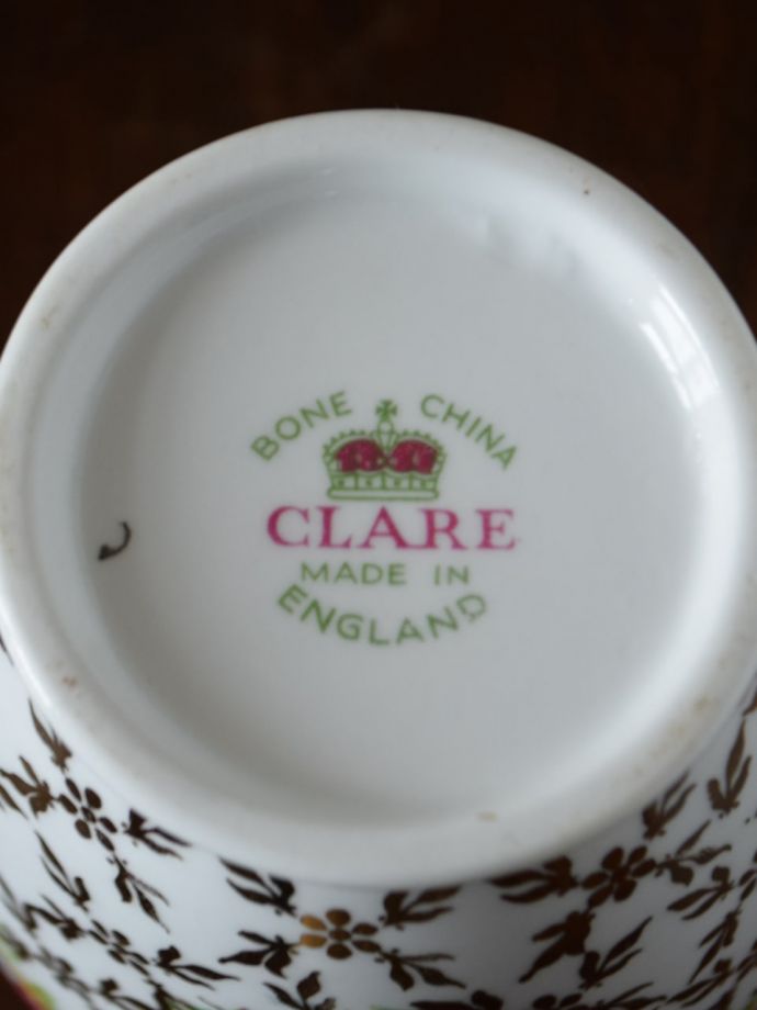 Clareのバックスタンプ