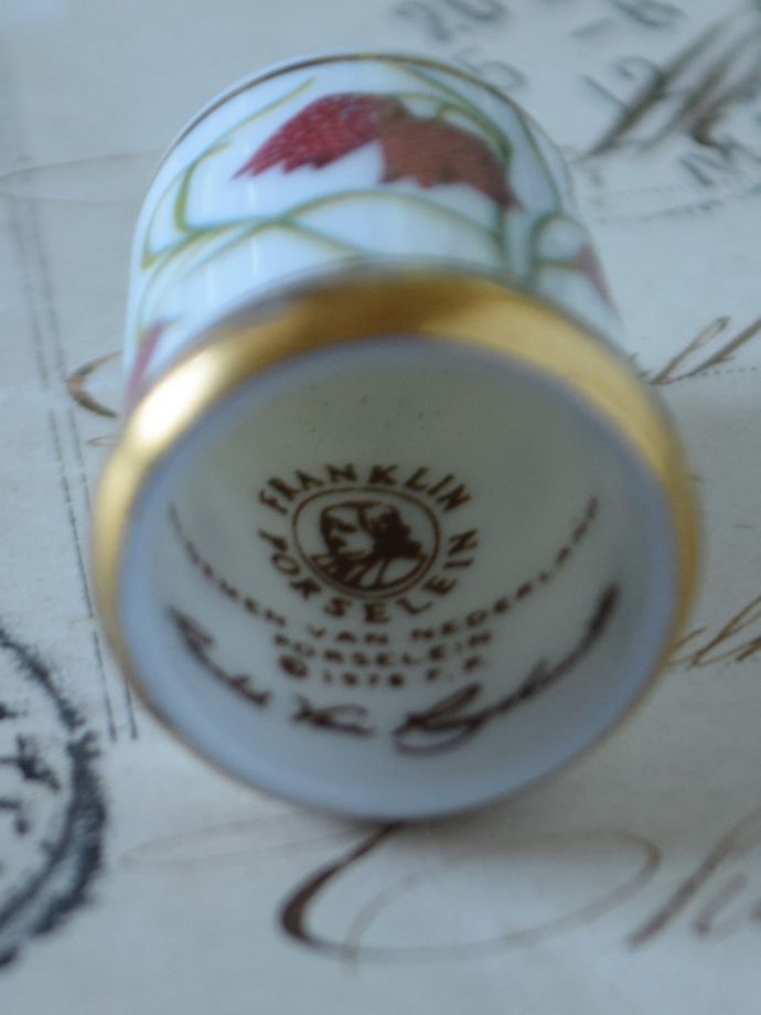 フランクリンポーセリンのバックスタンプ