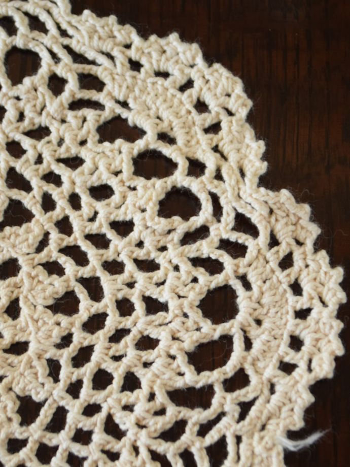 アンティークのドイリー