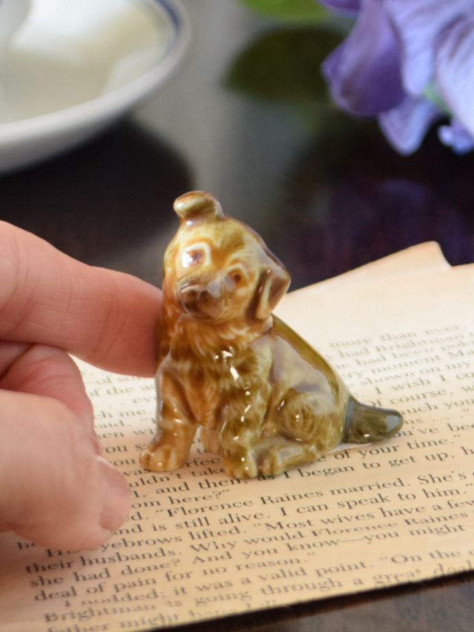 イギリスで見つけたWADE社のビンテージ陶器、Whimsiesシリーズの