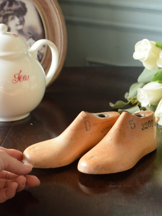 キャロット様専用イギリスアンティーク KEMPTONシューモールド 乳児用靴型