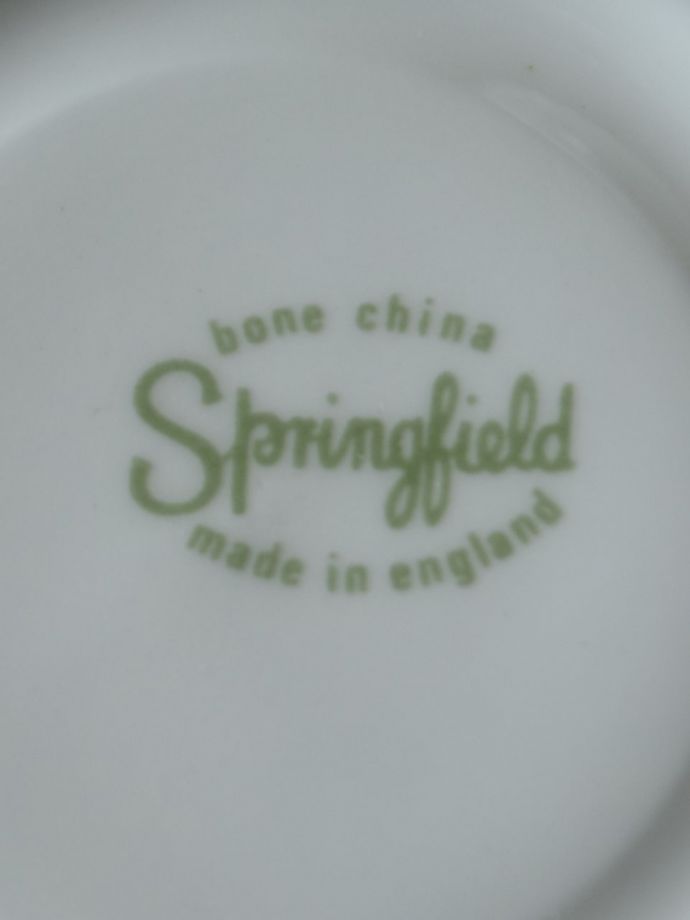 カップ&ソーサーのバックスタンプ