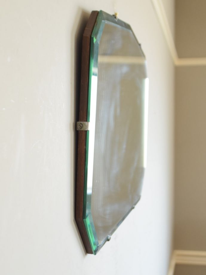 アンティークミラーの側面