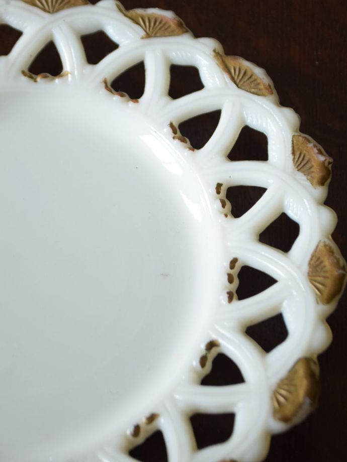 アンティークガラスの器