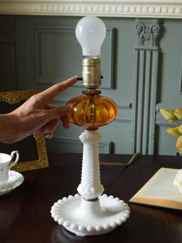 テーブルランプのスイッチ