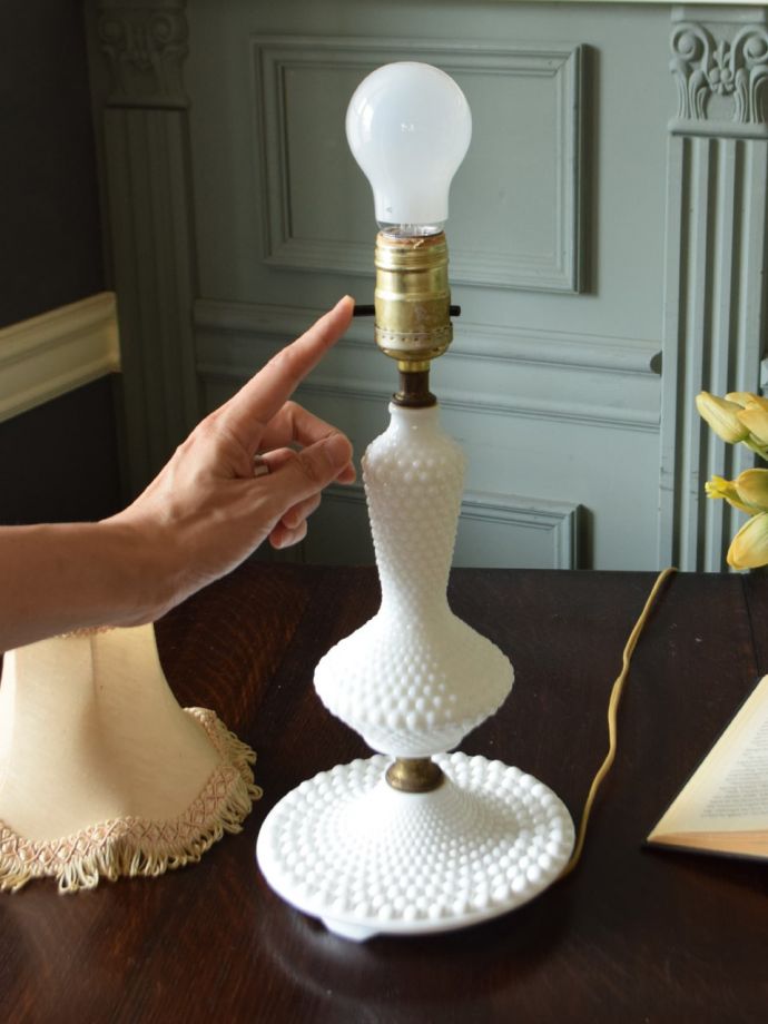 テーブルランプのスイッチ