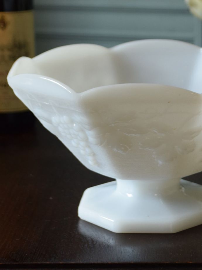 アンティークガラスの器