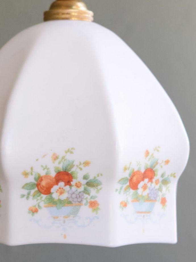 アンティークガラスのシェード