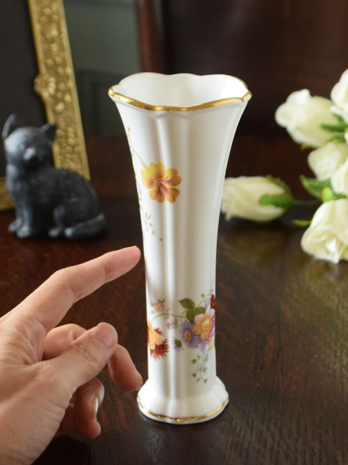 ロイヤルクラウンダービー（DERBY POSIES）ポジーのフラワーベース