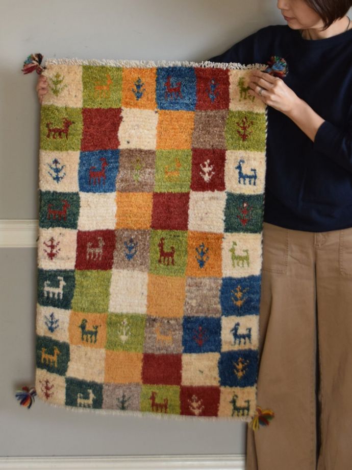 ギャッベの大きさ