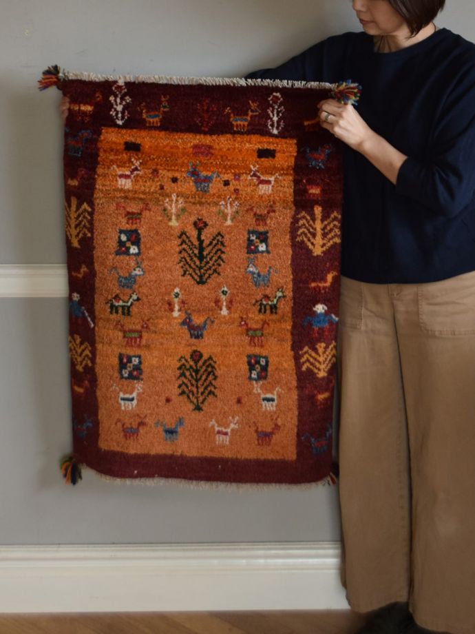 ギャッベの大きさ