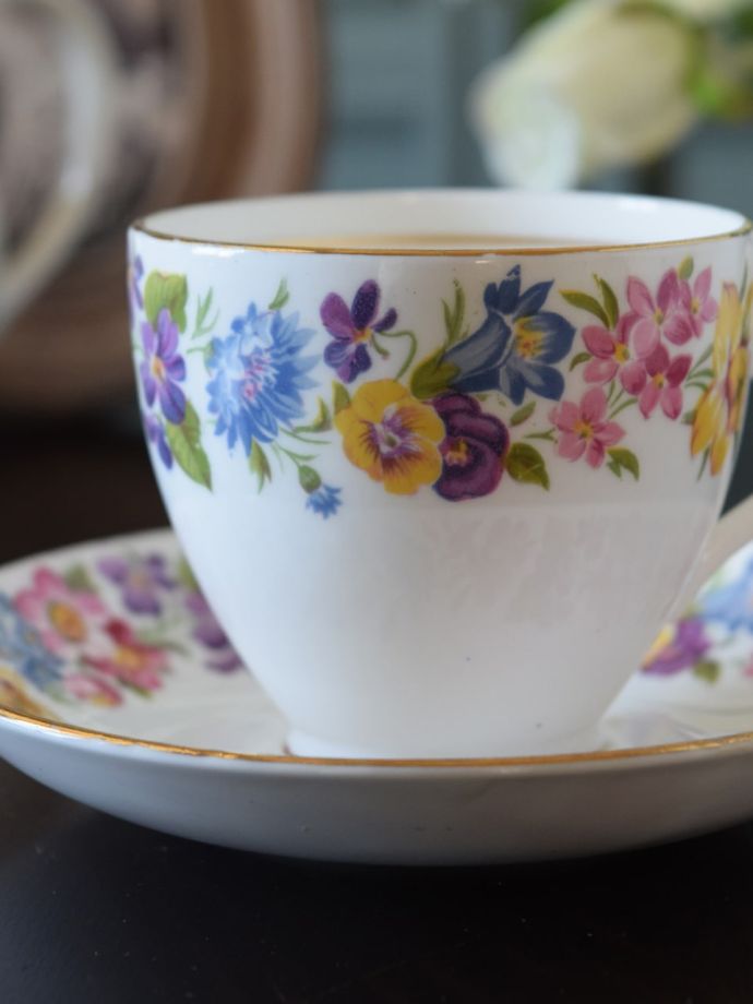 DUCHESSのアンティークのカップ&ソーサー