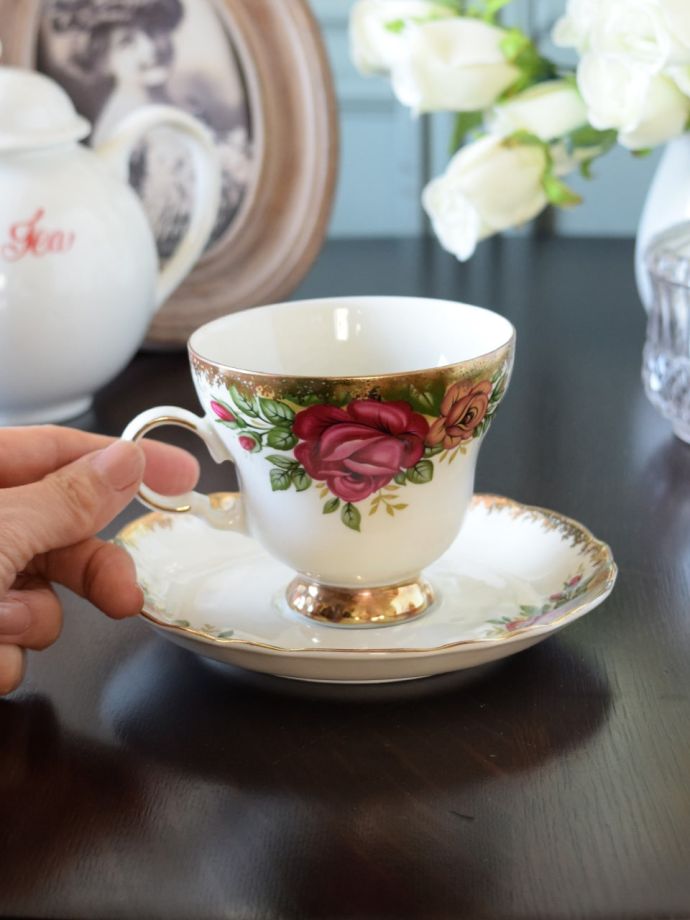 KVドイツ＊STWババリア/バイエルン陶器＊鹿狩りキャビネット皿