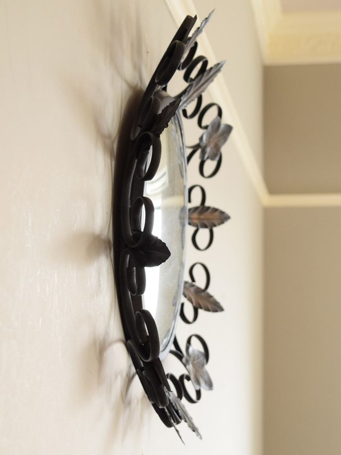 アンティークミラーの側面