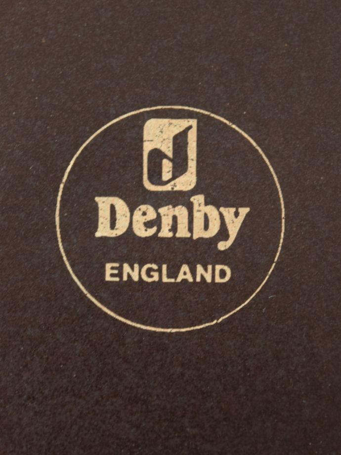 デンビー社のバックスタンプ