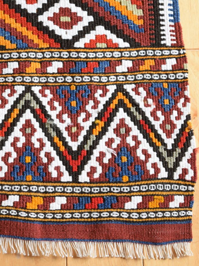 ビンテージの伝統織物