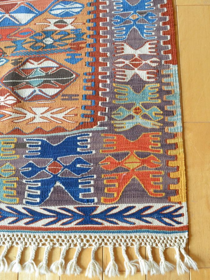 ビンテージの伝統織物