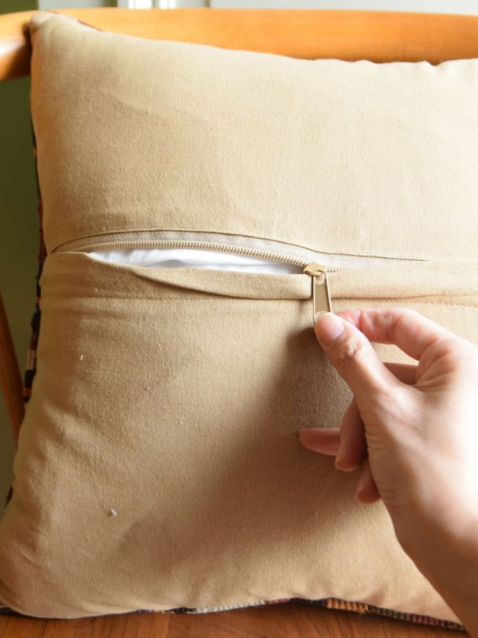 オールドキリムのクッションカバー