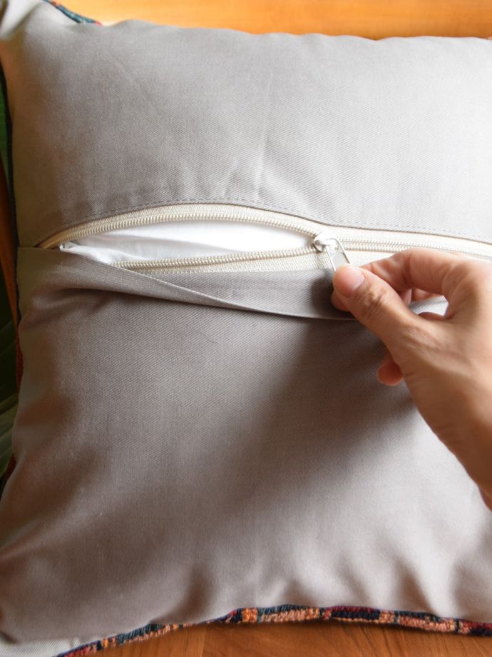 オールドキリムのクッションカバー