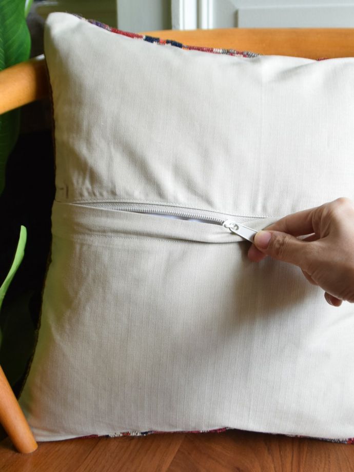 オールドキリムのクッションカバー