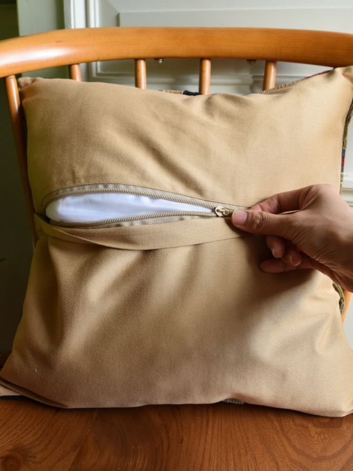 オールドキリムのクッションカバー