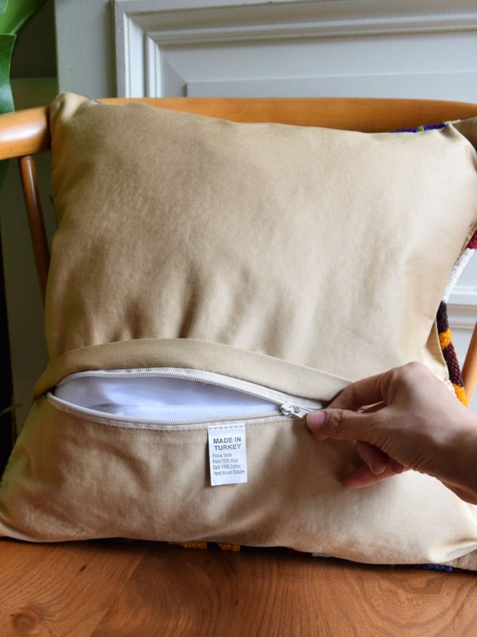 オールドキリムのクッションカバー