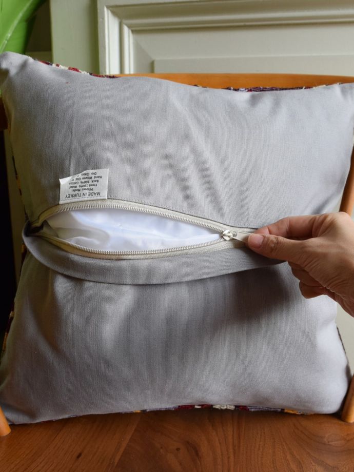 オールドキリムのクッションカバー