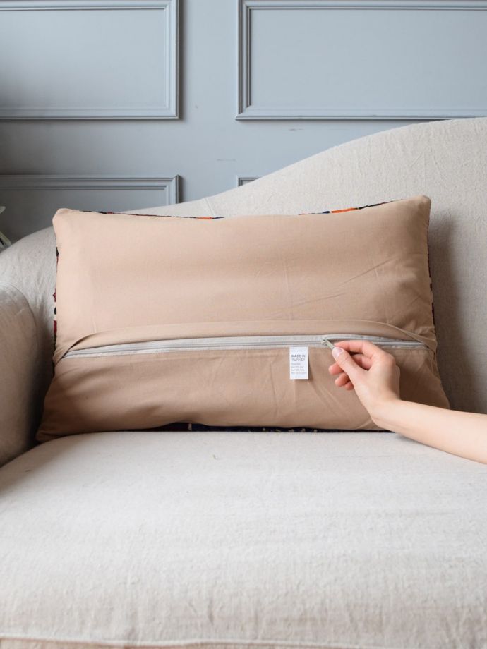 オールドキリムのクッションカバー