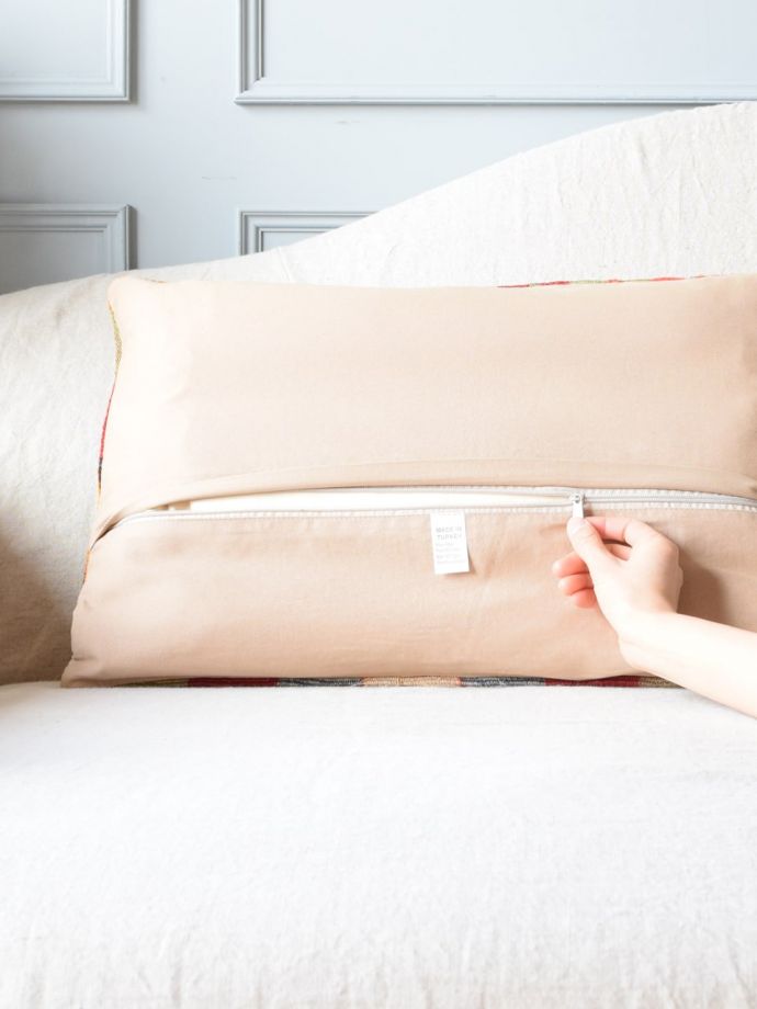 オールドキリムのクッションカバー