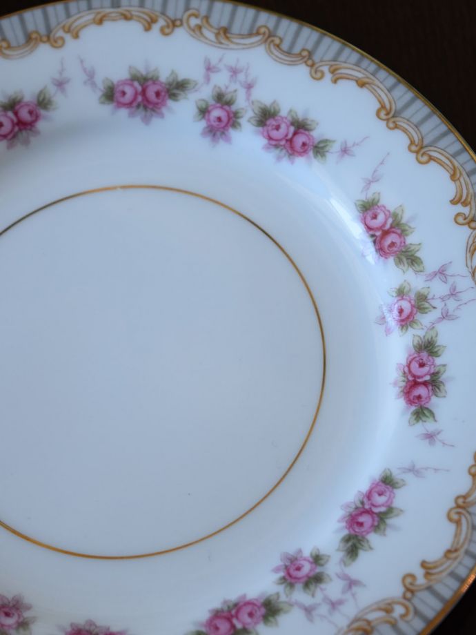 イギリス＊ アンティーク オールドノリタケ スモールプレートa 里帰り品