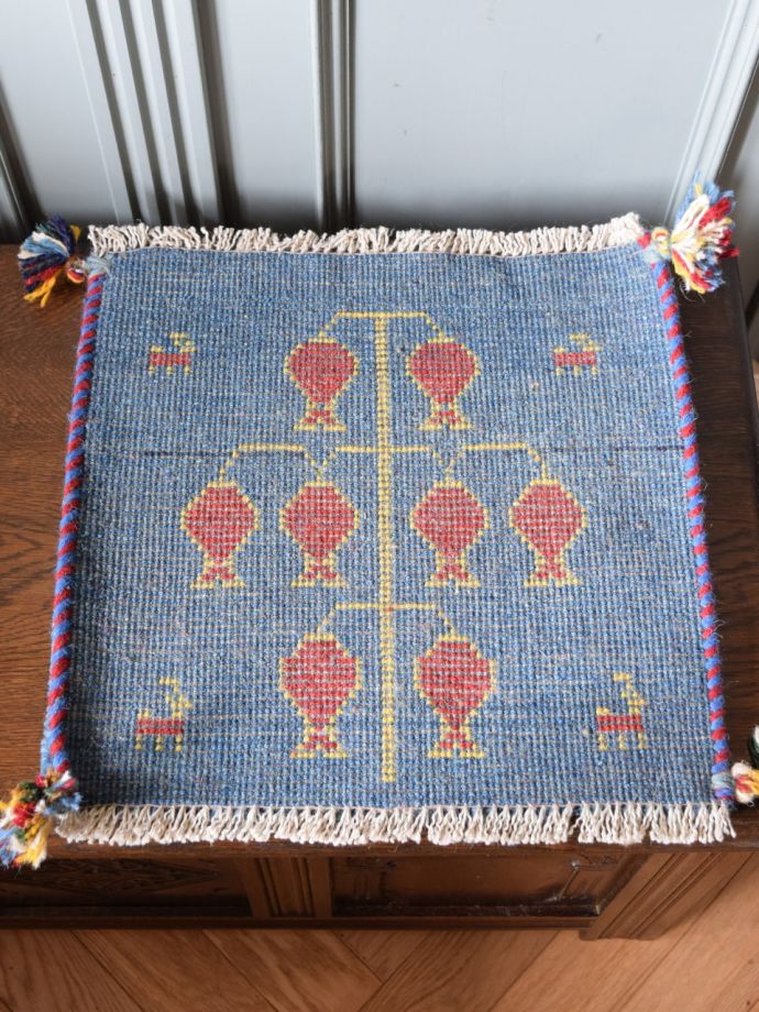 ギャッベの裏面