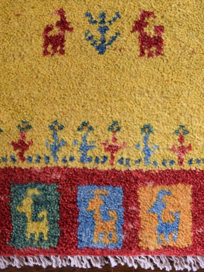 ギャッベのおしゃれな紋様