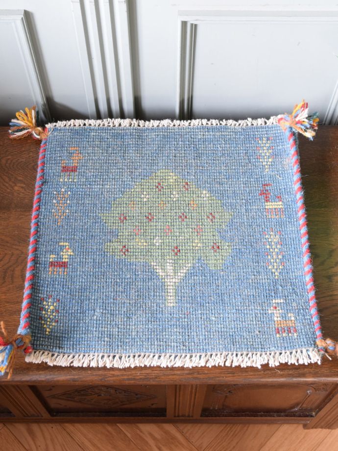 ギャッベの裏面