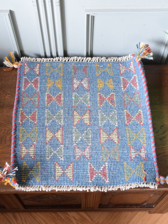 ギャッベの裏面