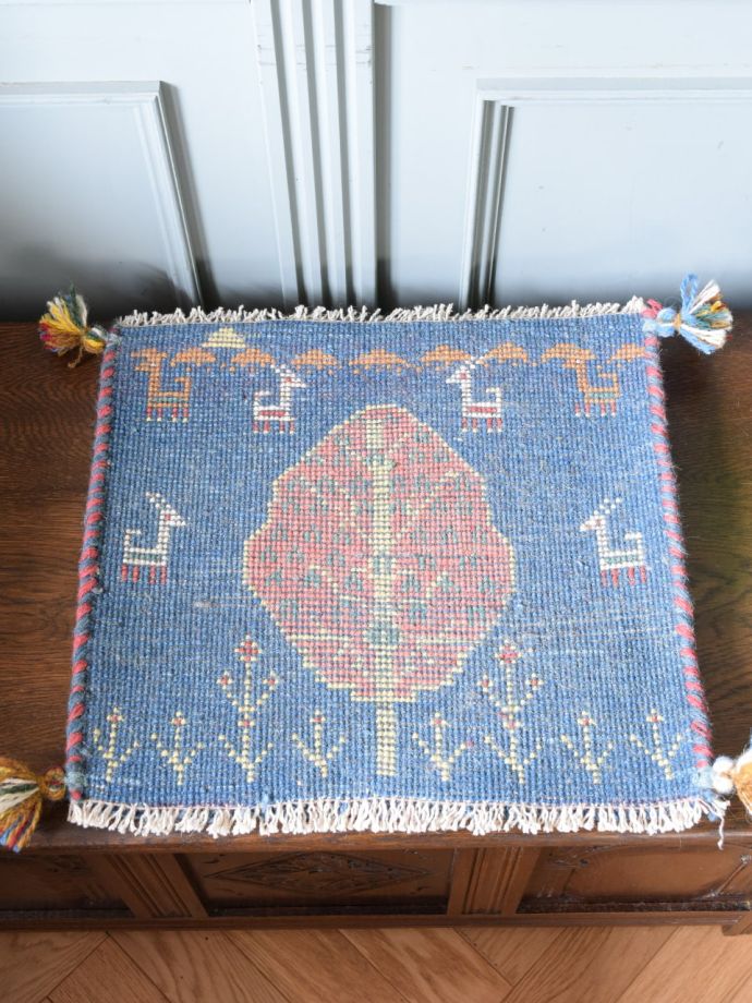 ギャッベの裏面