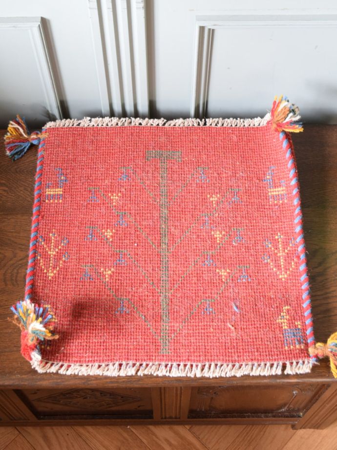 ギャッベの裏面