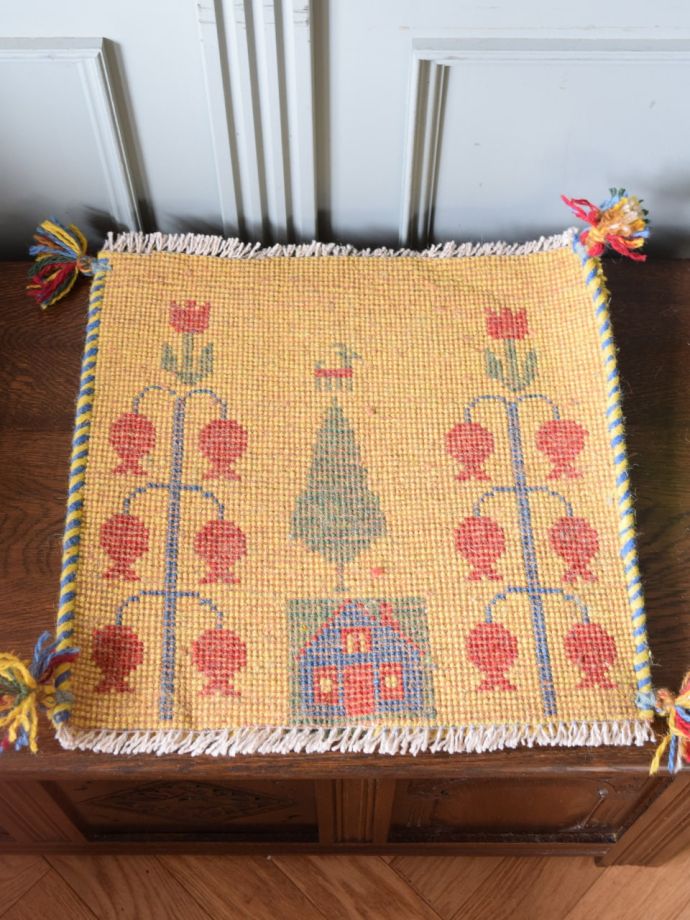 ギャッベの裏面