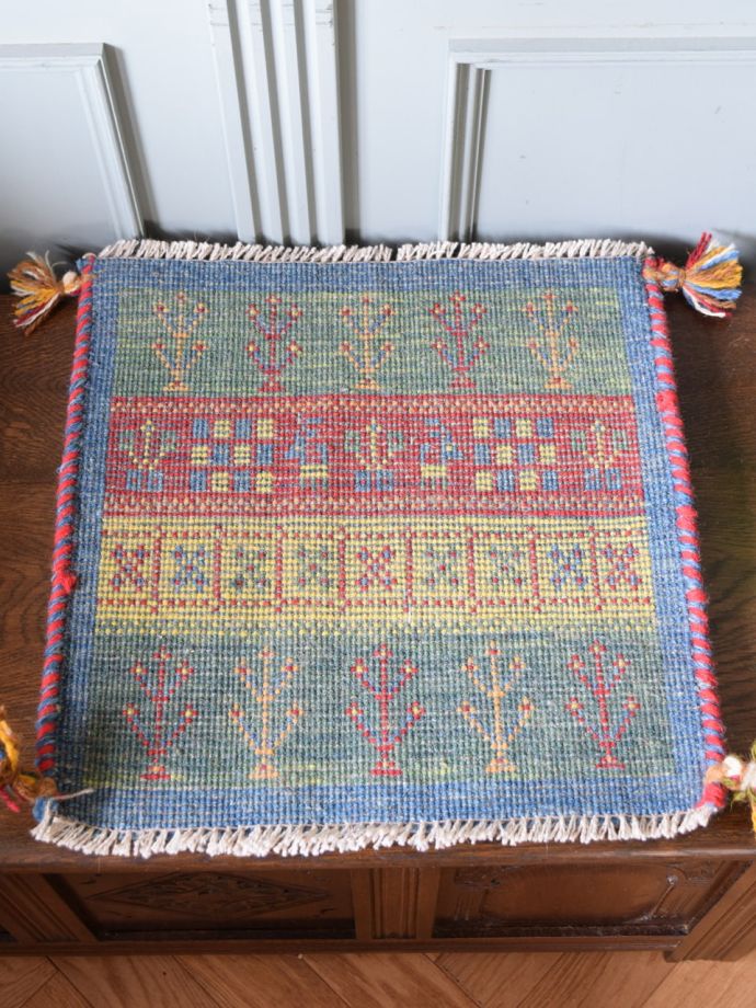 ギャッベの裏面