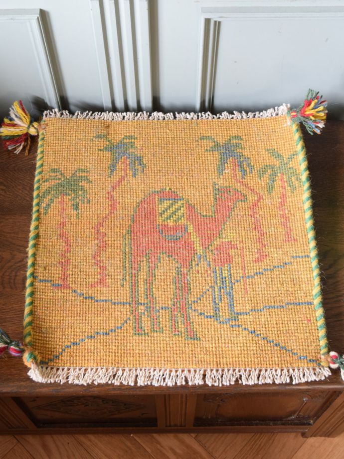 ギャッベの裏面