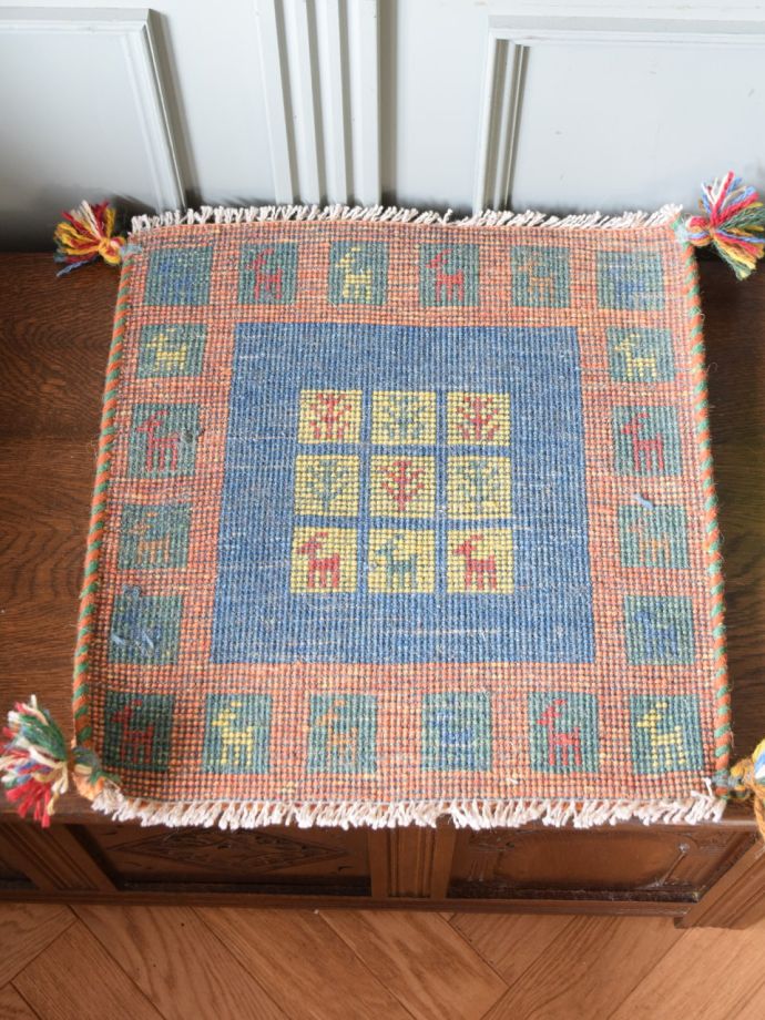 ギャッベの裏面